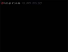 Tablet Screenshot of mirrorstudios.com
